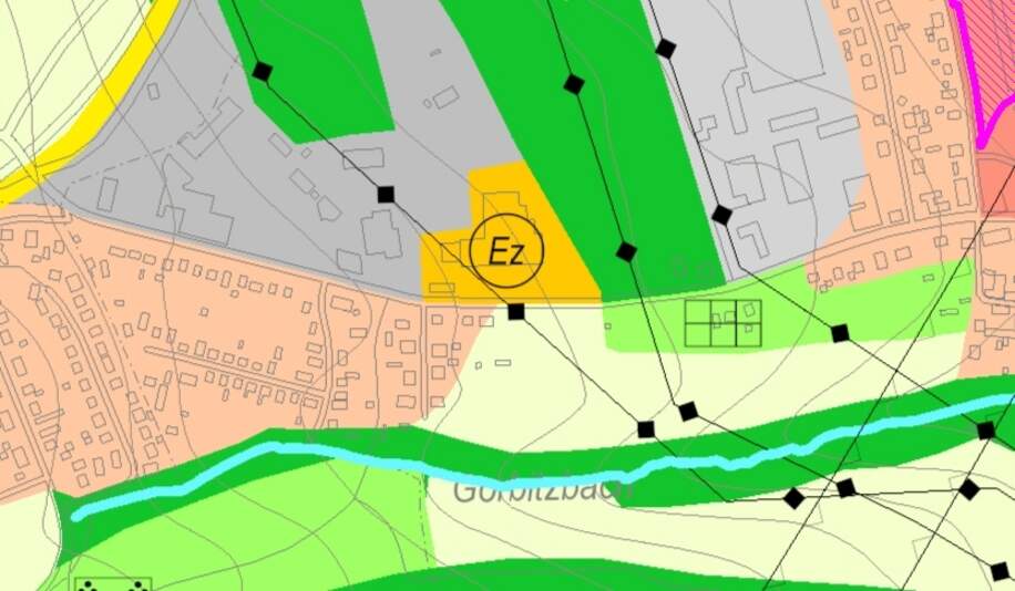 Auszug Flächennutzungsplan