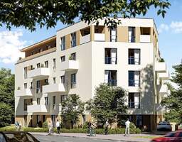 Terrasse mit Gartenanteil | 2 Zimmerwohnung im Erstbezug in Dresden zum Kauf