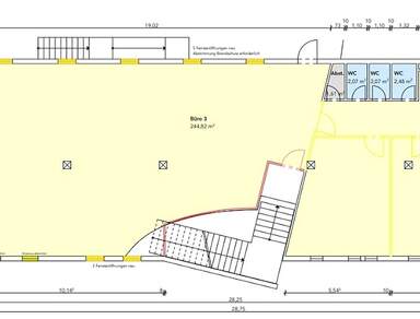 Nicolaipassage in Auerbach | 651 m² Gewerbefläche ab sofort zur Miete