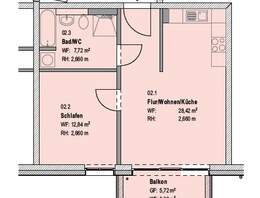 * Wohnung mit Balkon und Einbauküche in ruhiger Lage zum MIETEN *
