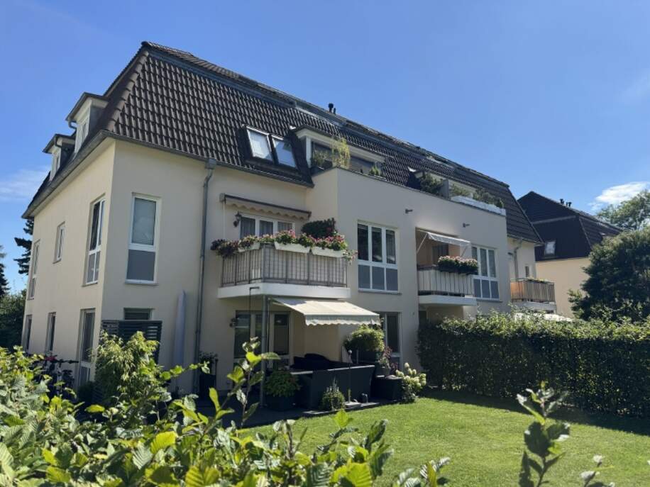 Gartenansicht - Immobilienmakler Dresden, Chemnitz, Leipzig