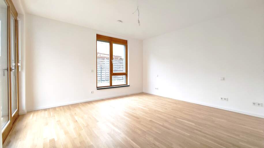 Schlafzimmer mit Terrasse