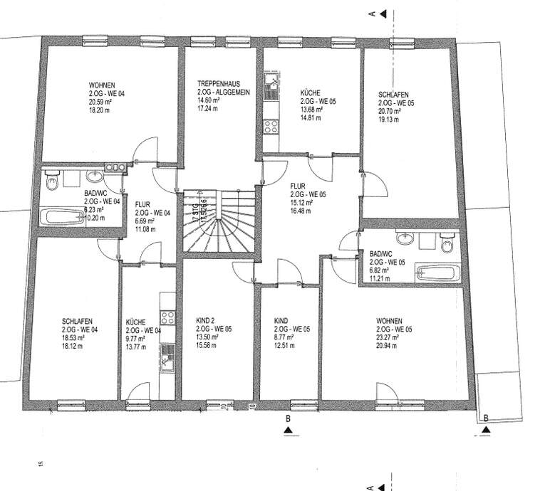Grundriss 2 Obergeschoss