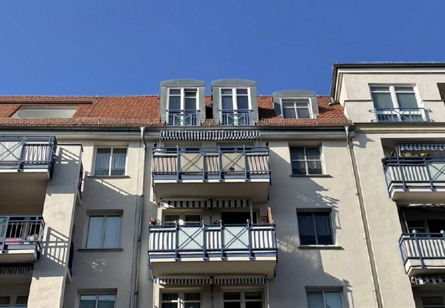 Dachgeschoss Wohnzimmerseite