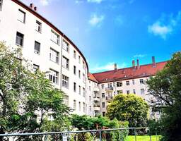 Erstbezug nach Komplettsanierung: Helle 2-Raumwohnung mit Wintergarten in der Neustadt mieten!