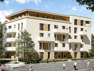 Neubauprojekt | 2 Zimmerwohnung nahe Großen Garten | Erstbezug