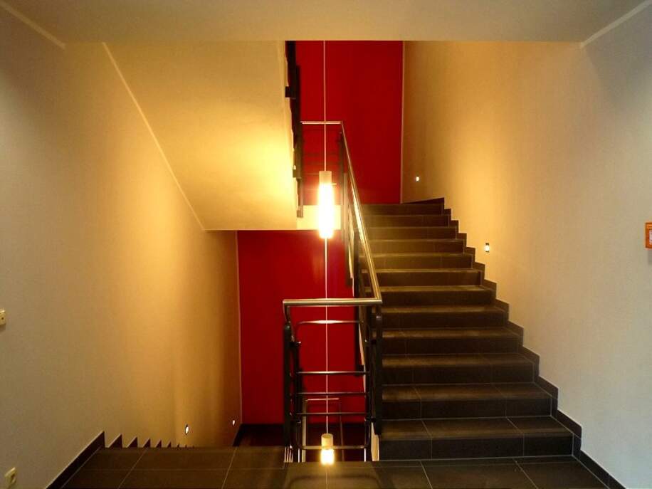 Beispiel Treppenhaus nach Ausbau