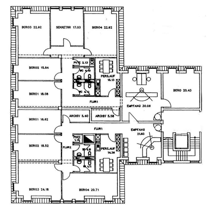 Grundriss Dachgeschoss