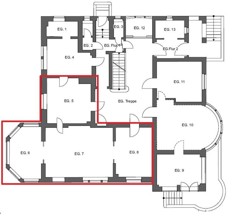 Grundriss Erdgeschoss