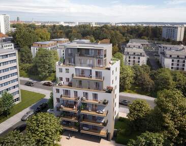 Neubauprojekt - schöne Zweizimmerwohnung mit 2 Balkonen zum Kauf!