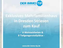 Mehrfamilienhaus in Dresden Striesen zum Kauf | 8 Wohneinheiten + 8 PKW Stellplätze