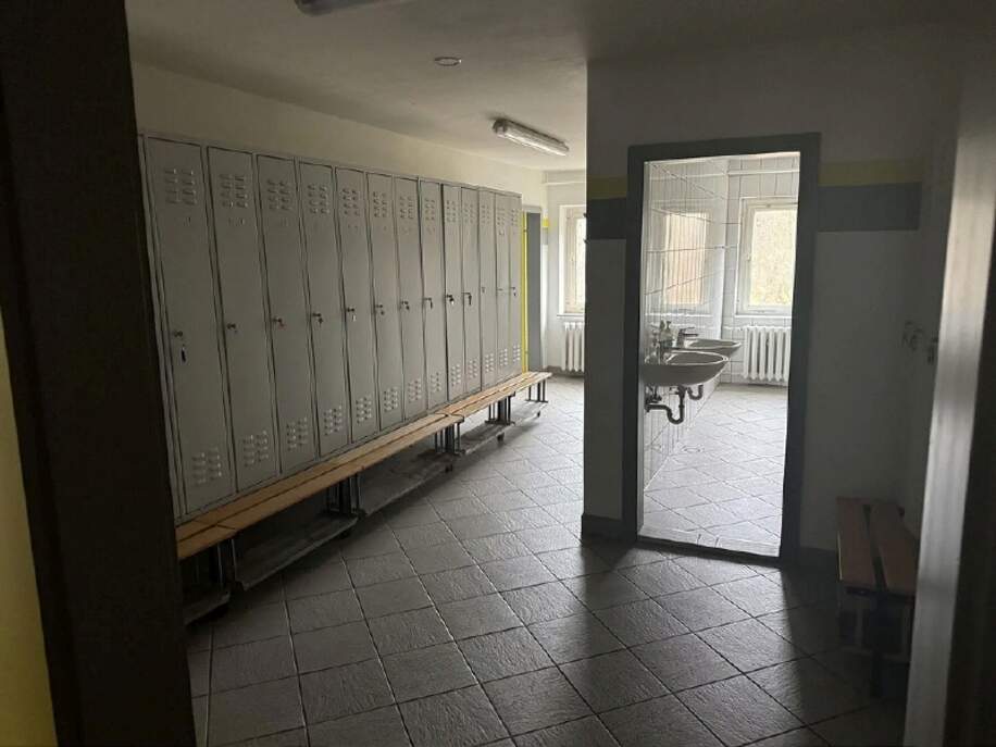 Sanitärbereich mit Umkleide