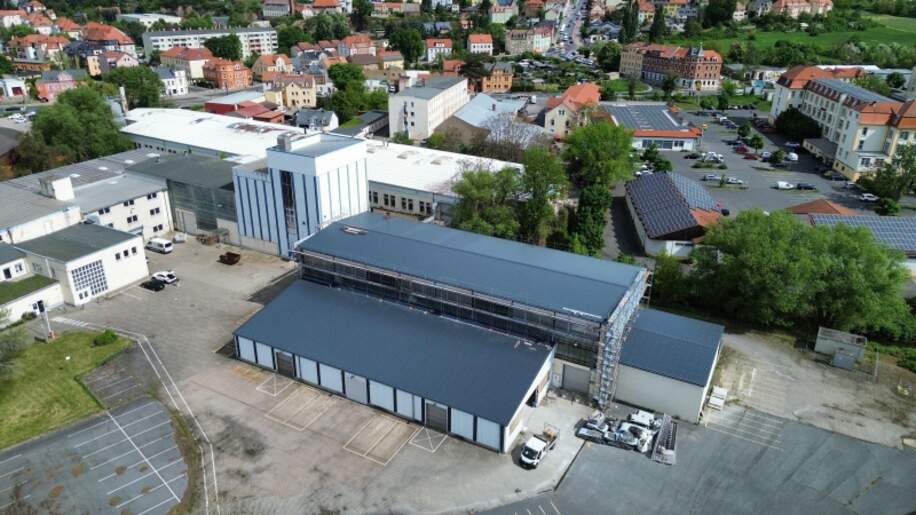 Hallenansicht