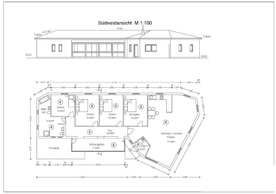 Grundrissvariante Haus