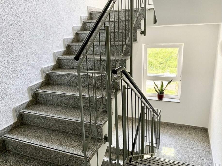 gepflegtes Treppenhaus