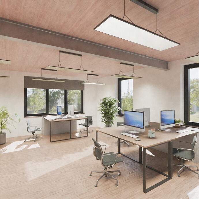 Visualisierung Büro