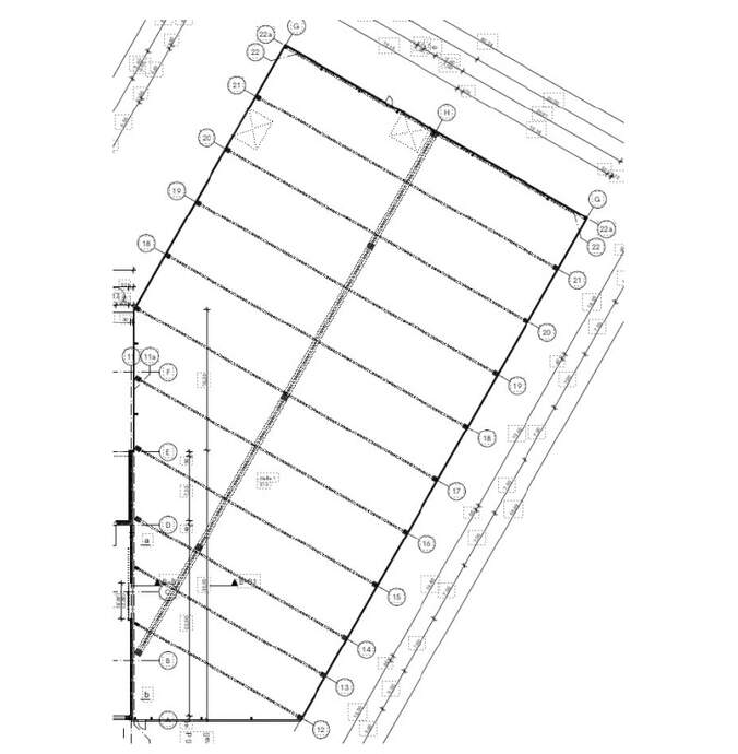 Grundriss Halle 1