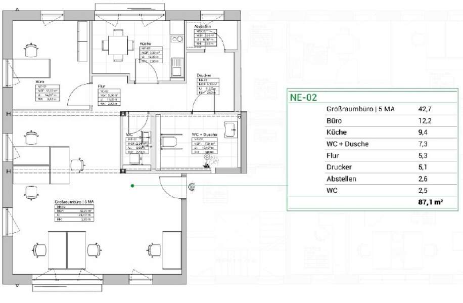 Grundriss NE2