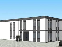 500 m² Halle + 428 m² Büro | Neubau | Nahe A4 + A13 | Dresden-Nord