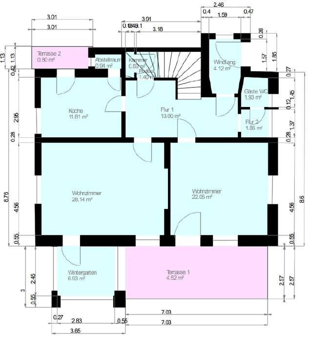 Grundriss Erdgeschoss