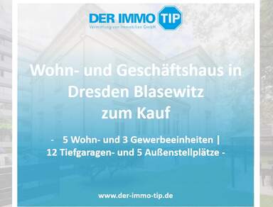 Dresden Blasewitz | Wohn-und Geschäftshaus mit Stellplätzen zum Kauf
