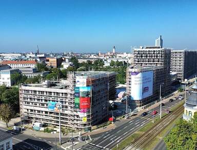 Erstbezug in Leipzig Zentrum | Hochwertige Bürofläche im Neubauprojekt mieten!