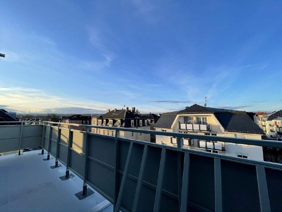 Blick von der Dachterrasse - Immobilienmakler Dresden, Chemnitz, Leipzig