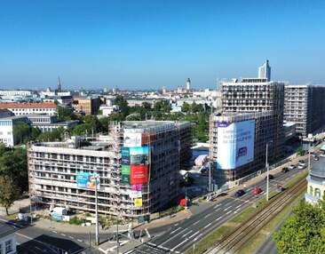 Werden Sie Mieter im " Ostforum " in Leipzig | 366 m² Einzelhandelsfläche im Neubau