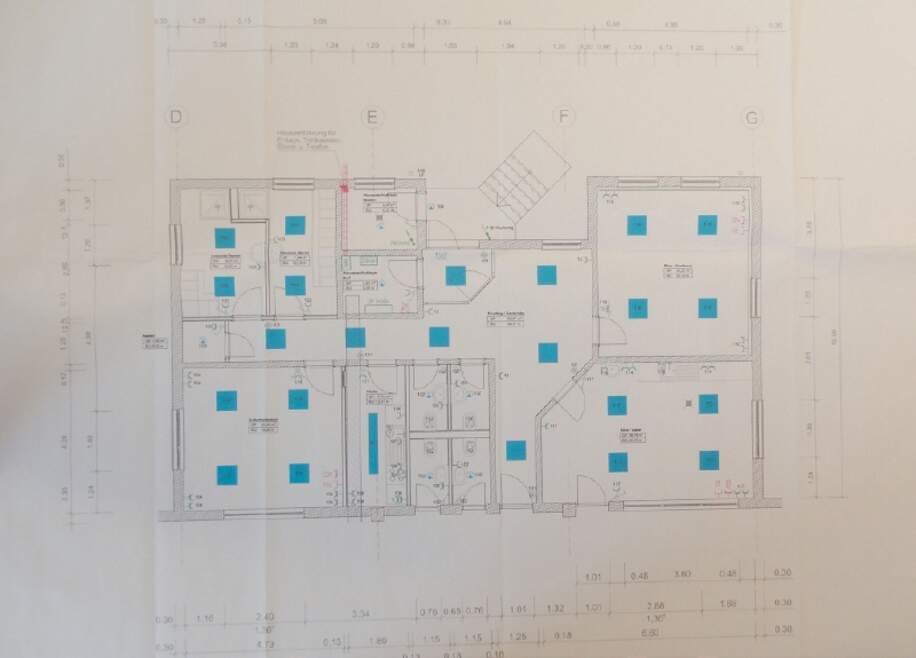 Grundriss Sozialtrakt