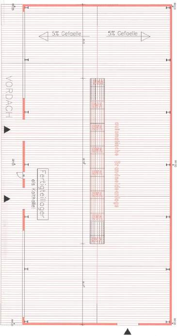 Grundriss Halle 3