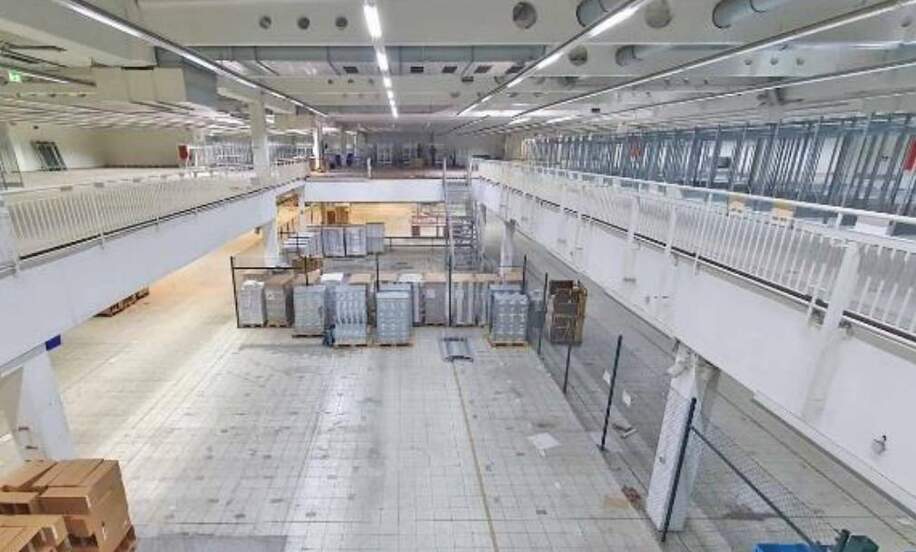 Innenansicht Halle 2 OG