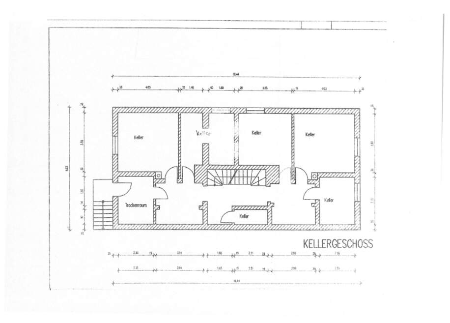Grundriss Kellergeschoss