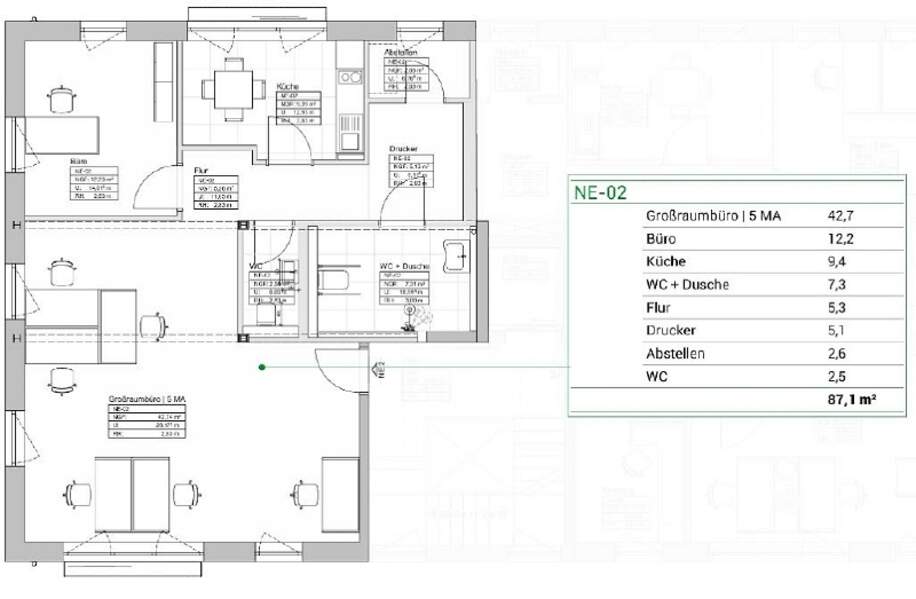 Grundriss NE2
