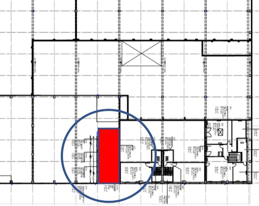 Grundriss Büro