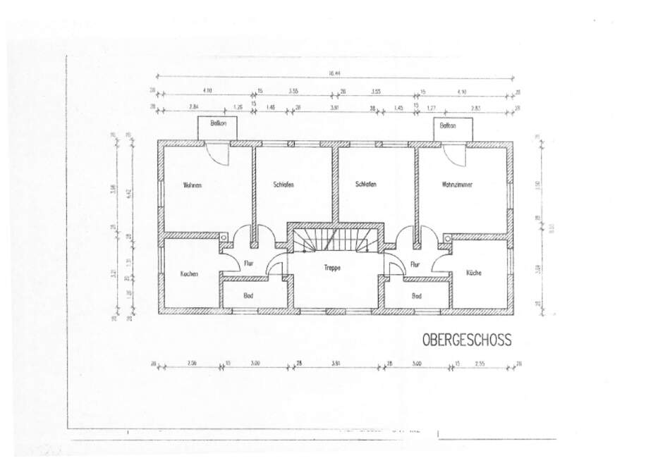 Grundriss Obergeschoss