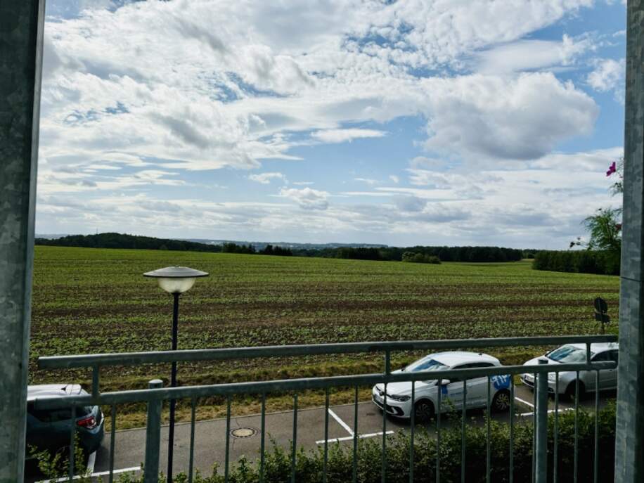 Ausblick Balkon