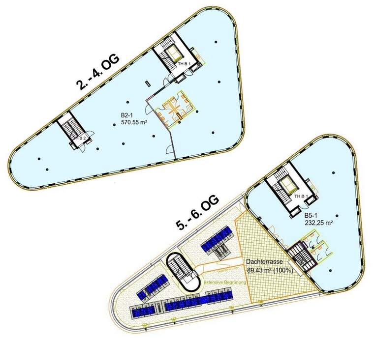 Grundriss Gebäude B