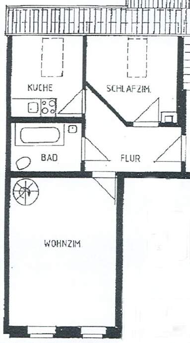 Grundriss untere Wohnebene