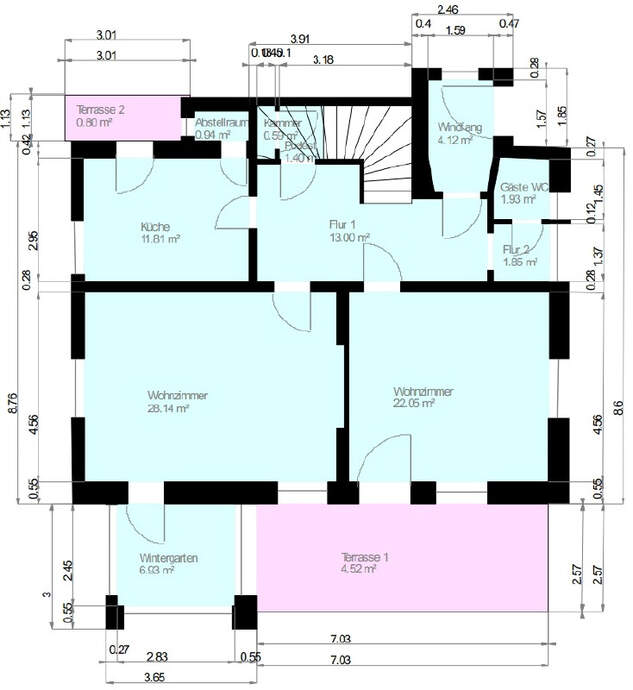 Grundriss Erdgeschoss