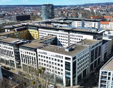 Renommierter Bürostandort in Dresden  | ca. 1.390 m² Bürofläche im Stadtzentrum