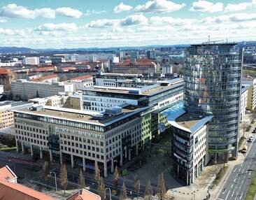 Renommierter Bürostandort in Dresden  | ca. 1.390 m² Bürofläche im Stadtzentrum