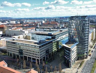 Renommierter Bürostandort in Dresden  | ca. 1.390 m² Bürofläche im Stadtzentrum