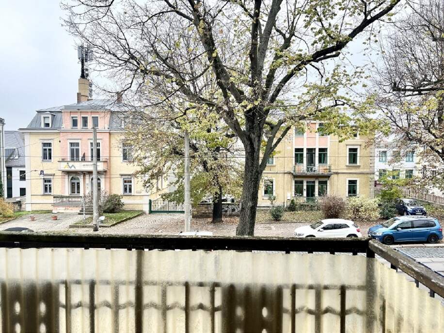 Aussicht Balkon - Immobilienmakler Dresden, Chemnitz, Leipzig