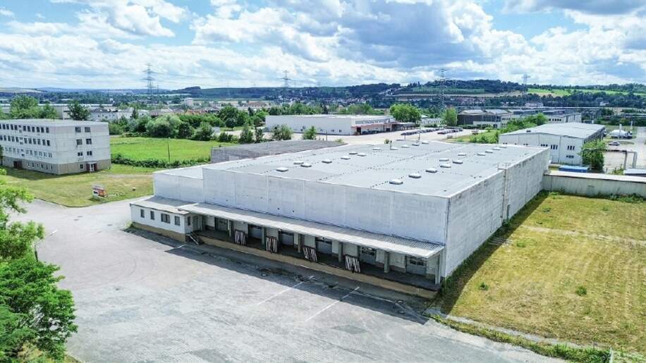 Gebäudeansicht Halle 8