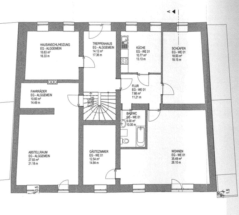 Grundriss Erdgeschoss