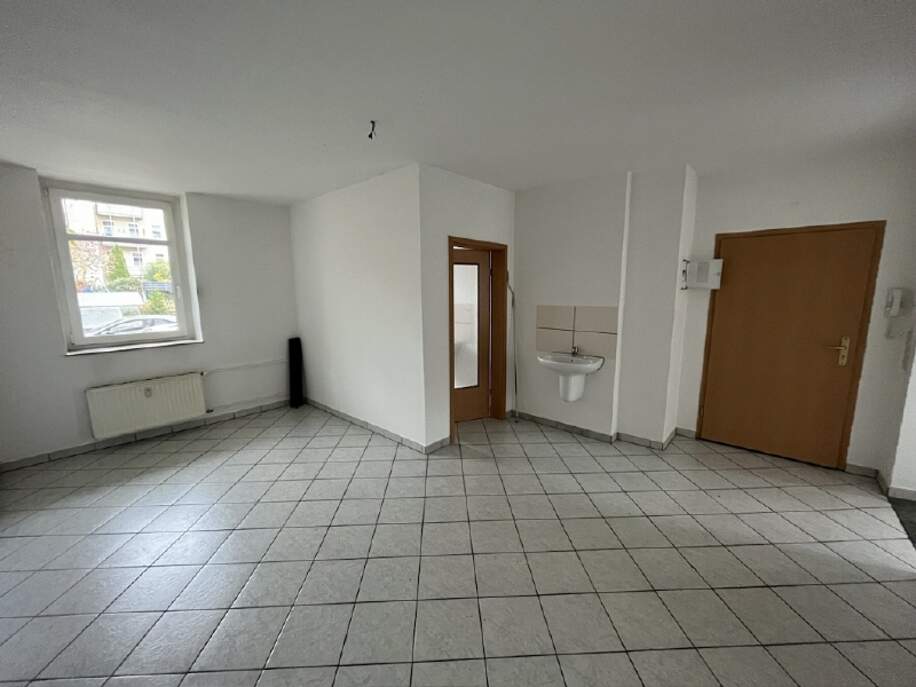 Raum hinten