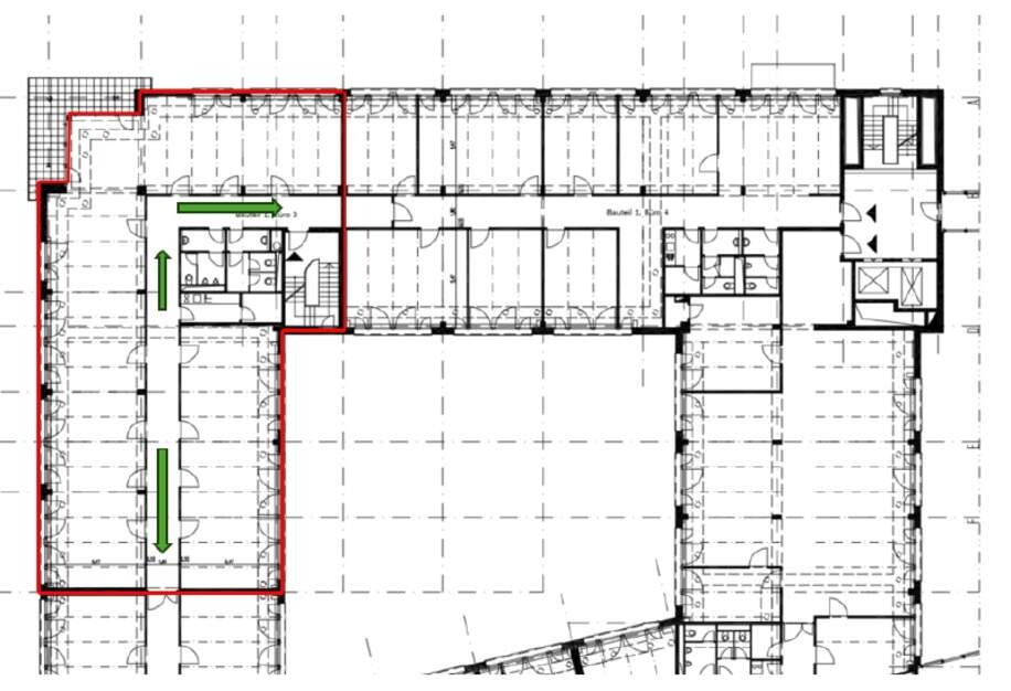 Grundriss Teilfläche 1
