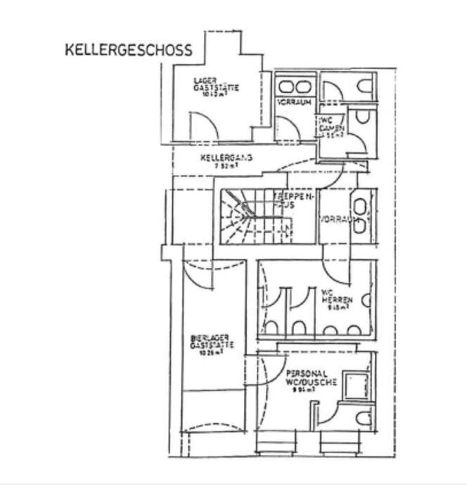 Grundriss Kellergeschoss