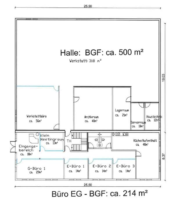 Grundriss Erdgeschoss